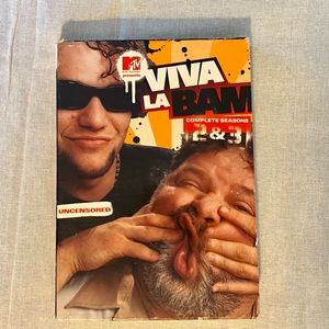 3/$15 Viva La Bam Complete 2 & 3 DVD’s GUC